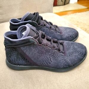 UNDER ARMOUR WOMEN SZ 6 BLACK SPEEDFORM STUDIOLUX MID 1255830-001 LACE UP SHOES